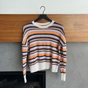 NWOT Sample Vineyard Vines Novelty Stripe Crewneck Sweater, Size S